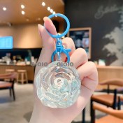Resim Silver1 Renkli Degrade Papyon Ayı Araba Anahtarlık Sevimli Anahtar Çekicilik Çanta Çekicilik Karikatür Erkek ve Kadın Aksesuarları (Yurt Dışından) 