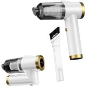 Resim 3in1 Mini Kablosuz Araç Vakum Süpürücü Çok Fonksiyon ,, Usbc Şarjlı 