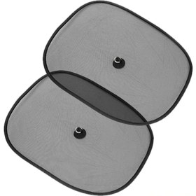 Resim Luti Concept Araba Oto Arka ve Yan Cam Araç Güneşlik Perde Seti 3 Parça Vantuzlu Universal 