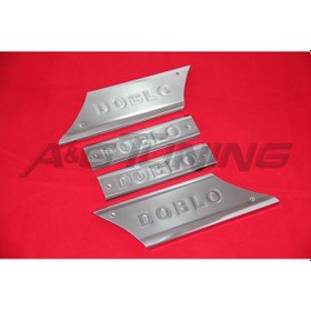 Resim Fiat Doblo Krom İç Kapı Eşiği Takımı 2001-2006 Paslanmaz Çelik N11.7102 