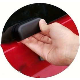 Resim Chuangyinshop Black- İçin Akıllı 09-14 Eski Model 451 Bagaj Arka Tampon Bagaj Kolu Aksesuar Dekorasyon 