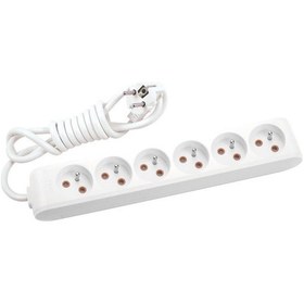 Resim Viko Multi-let Kablolu Grup Priz 6&apos &apos Lı 5 Metre 