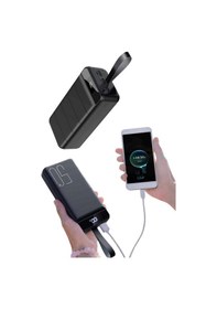 Resim Ceylan Adam Taşınabilir Powerbank 50.000 Mah 4 Girişli Hızlı Şarj Led Göstergeli Fenerli Şarj Çok Renkli 