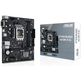 Resim Asus Prıme H610m R D4 Ddr4 Hdmı Dvı Pcıe 16x V4 0 1700p Matx 