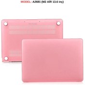 Resim Mcstorey Macbook Air M2-m3 Kılıf 13.6 Inç Mat Kılıf (TOUCHID'Lİ AİR M2-M3) A2681 A3113 Ile Uyumlu (2022-2024) 