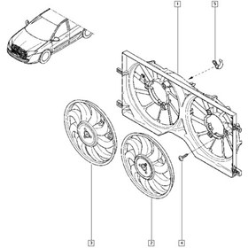 Resim Fan Motoru Laguna Iıı 214817541R 