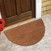 Resim Desan Yarım Ay 40x75 cm Koko-Pvc Paspas Kahverengi 
