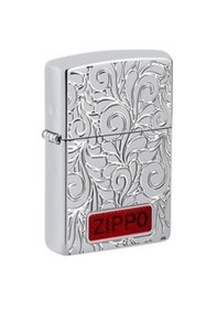 Resim Zippo Floral Armor Case Çakmak 