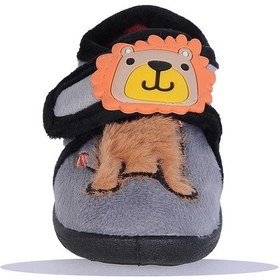 Resim Gezer 03365 Gri Erkek Çocuk Panduf Ayakkabı 001 