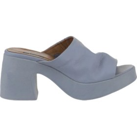 Resim Bueno Shoes Mavi Deri Kadın Topuklu Terlik 01WY12200 01WY12200 