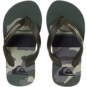 Resim Quiksilver Molokai Panel Çocuk Sandalet Yeşil Yeşil 