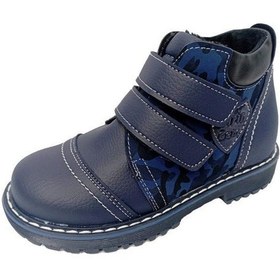 Resim Şiringenç 6774p Deri Cırtlı Kamuflaj Erkek Çocuk Bot Lacivert 