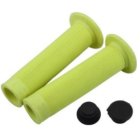 Resim Hightower 7/8" 22mm Honda Yamaha Kawasaki Suzuki Dirt Pit Motocross Motosiklet Sarj Gripleri Yellow 