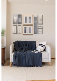 Resim Antrasit-antrasit Koltuk Örtüsü Balıksırtı Desen 180 210 Antrasit-antrasit 