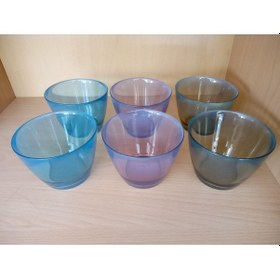 Resim Cam Kase,çerezlik,dondurma,pudıng,kuruyemiş,kahvaltılık,recellik 6 Adet Sunum Servis 11x11x8cm 