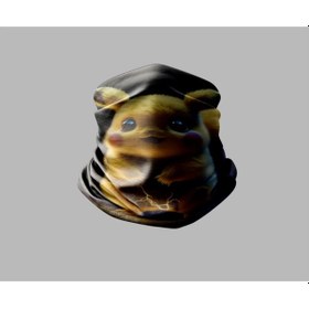 Resim Buffalo 5d Karakter Tasarımlı Motorcu Buff Maske Outdoor Boyunluk Unisex Bandana Siyah 