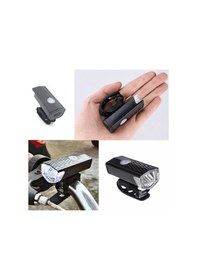 Resim Şarjlı Bisiklet Işığı Ön Far 