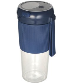 Resim Neevoyu 280ml Usb Şarjlı Elektrikli Meyve Blenderi - Taşınabilir, Sızıntısız Kapağı, Su Geçirmez Şarj Portu, Mavi 