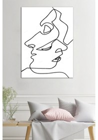 Resim Yüzler ve Suretler Dekoratif Kanvas Tablo 60 x 90 