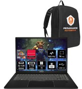 Resim MSI Summit A16 Ai+ Ryzen Ai 9 365 32gb 2tb Ssd 16" Qhd+ W11h Dokunmatik 2'si 1 Arada & Per4 Çanta 