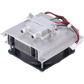 Resim Genel Markalar Termo Elektrik Peltier Su Soğutucu Sistem 50W Mini Klima Buzdolabı Buzluk Akvaryum Bilgisayar Araba 