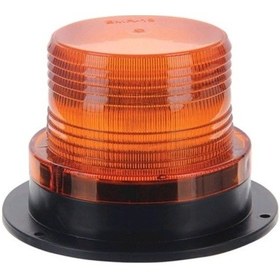 Resim 12V-24V ÇAKAR TEPE LAMBA LEDLİ TURUNCU (90*130) 