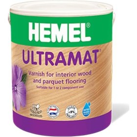 Resim Hemel Ultramat Tek Komponentli Su Bazlı Parke Cilası - 2,5 Lt 