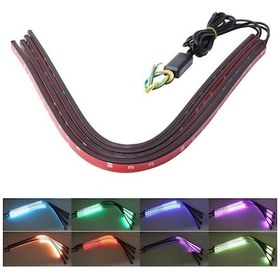 Resim Wondernest Yanıp Uyarı Sones Sönen Led Led Işıkları Işıklar Işığı: Gündüz Gözü Flaş Farları Dört Araç Araba Amblem Ağdaki 75cm 15w Vm Diğer 