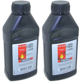 Resim Ferodo Fren Hidrolik Yağı DOT3 500 ML x 2 