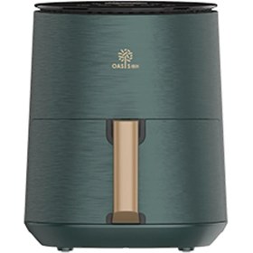 Resim Mi Liven Air Fryer 3.5l Dokunmatik Kare Tasarımlı Yağsız Fritöz - Morondi Yeşil 