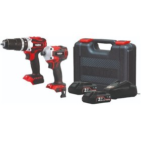 Resim Attlas PRO-ATBL 2'li Kömürsüz Set 18 PD Kömürsüz Darbeli Matkap - PRO-ATBL 18 ID2 Darbeli Vidalama - 2X 2.0 Ah Akü + 1X Şarj Cihazı A0104080 