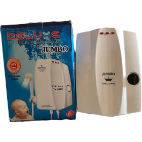 Resim Jumbo Deluxe Elektrikli Şofben 7000 W Güç 80 Derece Su Isıtma Kapasitesi 
