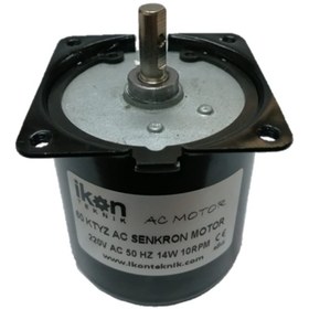 Resim 14W 10Rpm 60Ktyz Ac Senkron Motor 