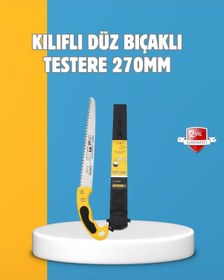 Resim Flzdgnkr Düz Bıçaklı Budama Testeresi Kılıflı Güvenli Tasarım 