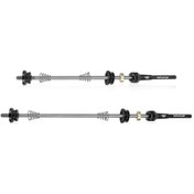 Resim Kosona Hq-01 Titanlı Alüminyum Bisiklet Hızlı Kaldırma, Siyah, Ön 19.2 Cm/arka 23 Cm, 53 G Ağırlık 