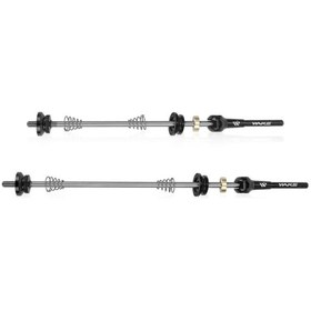 Resim Kosona Hq-01 Titanlı Alüminyum Bisiklet Hızlı Kaldırma, Siyah, Ön 19.2 Cm/arka 23 Cm, 53 G Ağırlık 