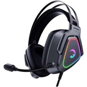 Resim Gamepower Kyruse 7.1 Surround RGB Titreşimli Gri Oyuncu Kulaklığı 