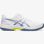 Resim Asics Gel-game 9 Erkek Beyaz Mavi Tenis Ayakkabısı 