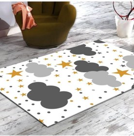 Resim Halıportalı Üç Boyutlu Kaymaz Taban Çocuk Odası Halısı I-B-451 