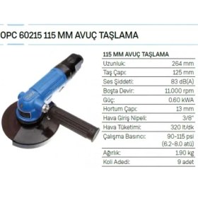 Resim Osaka Opc 60215 115 Mm Taşlama 