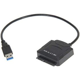 Resim Usb 3.0 To 2.5 3.5 Inç Sata 4356A Hdd Hard Disk Kablosu Kutusu Ve 