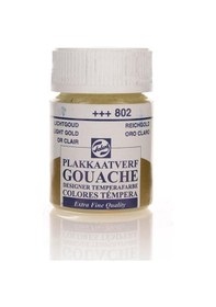 Resim Talens Guaj Boya 802 Light Gold Metalik 