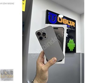 Resim Apple iPhone 15 Pro Max İkinci El TR | 256 GB | Natürel Titanyum 