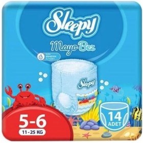 Resim Sleepy Mayo Külot Bez 5-6 Beden XLarge 14 Adet 