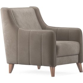 Resim Enza Home Fabia Berjer, Tay Tüyü - Kahverengi 