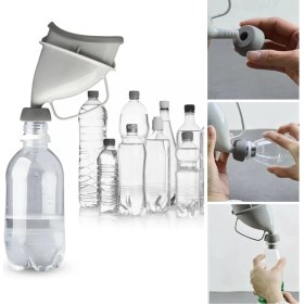 Resim Unisex Taşınabilir Hijjenik Seyahat Tuvalet Aparatı Seyahat Tuvalet Hunisi 