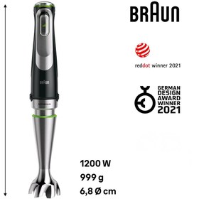 Resim Braun Mq9187xlı Multiquick 9 1200w El Blender Seti 