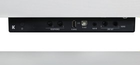 Resim Kurzweil CUP-P1WH Beyaz Dijital Konsol Piyano | Minimalist Mat Beyaz Tasarım 256 Polifoni ve Üst Düzey Ses Örnekleme Teknolojisi 