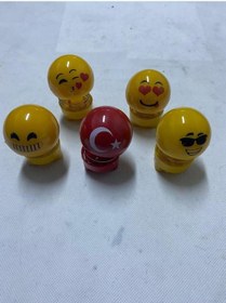 Resim Torpido Üstü Zıp Zıp Emoji 5 Li Set2 