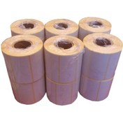 Resim Termal 70X100 Barkod Etiketi 10 Rulo 5000 Adet 